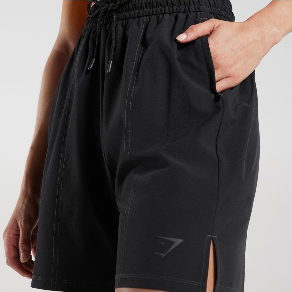 Gymshark Sport Woven Shorts Size M Black‎ NWT in Packaging - Picture 5 of 8